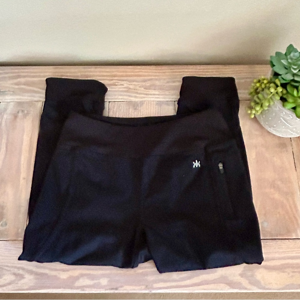 Kyodan Cropped Black Leggings - Picture 1 of 4